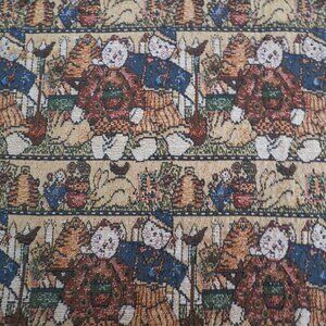 🛒 $15 1 yard Home Decorative Fabric Upholstery Material Raggedy Ann & Andy